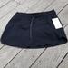 Athleta Skirts | Athleta Crest Skort Size 12 Navy Blue Nwt | Color: Blue | Size: 12