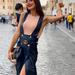 Zara Dresses | Bnwt Zara Faux Leather Dress Sz Sm | Color: Black | Size: S