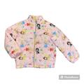 Disney Jackets & Coats | Disney Store Princesses Puffer Pink Jacket | Color: Pink/Yellow | Size: 3tg