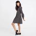 Madewell Dresses | Madewell - Balsam Tie-Neck Dress In Starry Night | Color: Black/Blue | Size: 8