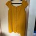 Madewell Dresses | Madewell Mini Dress Cap Sleeve Boucle | Color: Yellow | Size: L