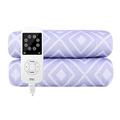 Heating Pad, Heating Blanket Electric Heat Pad, Non-Woven Fabric, 4 Temperature Settings/Automatic Power-Off, Safe & Warm Home Use and Students Apartment, Purple (180x80m)