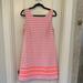 Lilly Pulitzer Dresses | Lilly Pulitzer | Dresses | Pink Stripe Eden A Line | Color: Orange/Pink | Size: L