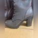 Torrid Shoes | Beautiful Grey Unique Boots From Torrid | Color: Black/Gray | Size: 11.5w