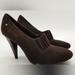 Coach Shoes | Coach Adra Chocolate Brown Suede Oxford Pump Bootie Sz 5.5b | Color: Brown | Size: 5.5