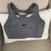 Nike Intimates & Sleepwear | Gray Nike Sports Bra | Color: Black/Gray | Size: M