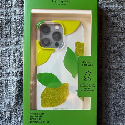Kate Spade Cell Phones & Accessories | Iphone 14 Pro Max ( Kate Spade ) Cover | Color: White/Yellow | Size: Os