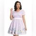 Disney Dresses | Hot Topic Lavender Alice In Wonderland Dress Xl | Color: Purple | Size: Xl