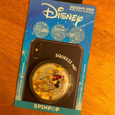 Disney Accessories | Disney Phone Pop Socket | Color: Black/White | Size: One Size