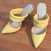 Jessica Simpson Shoes | Jessica Simpson Yellow Pointed Toe Mules | Color: Yellow | Size: 10