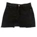 Zara Skirts | Black Denim Zara Mini Skirt | Color: Black | Size: S