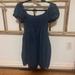 American Eagle Outfitters Dresses | Dark Blue American Eagle Baby Doll Dress | Color: Blue | Size: Xs