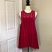 Free People Dresses | Free People Tu Es La Lace Babydoll Mini Dress Ruby Red Size Xs | Color: Red | Size: Xs