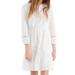 J. Crew Dresses | J. Crew White Eyelet Cutout Long Sleeve Lined Dress 0 | Color: White | Size: 0