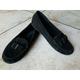 Coach Shoes | Coach Alisha Women's Shoes Black Suede Fur Inside Moccasins Shoes Size 5b | Color: Black | Size: 5