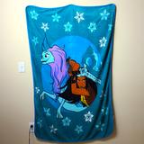 Disney Bedding | Disney's Raya The Last Dragon Kids Fleece Plush Throw Blanket 45 60 | Color: Blue/Purple | Size: Os
