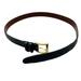 Coach Accessories | Coach Women's Black Leather Belt Size 30" 75 Cm Brass Buckle | Color: Black | Size: Size 30" 75 Cm