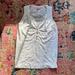 Lilly Pulitzer Tops | Euc Lilly Pulitzer White Essie Top | Color: White | Size: Xs