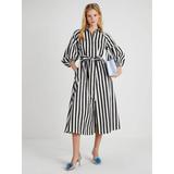 Kate Spade Dresses | Kate Spade Terrace Stripe Dakota Dress Xxs | Color: Black/White | Size: Xxs