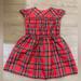 J. Crew Dresses | Jcrew Crewcuts Girls Size 4 Red Plaid Dress | Color: Red | Size: 4g