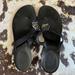 Gucci Shoes | Classic Black Gucci Thong Sandals 37.5 C | Color: Black | Size: 37.5eu
