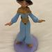Disney Other | Disney Aladdin Princess Jasmine Cake Topper Figurine | Color: Blue | Size: Os