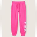 Pink Victoria's Secret Pants & Jumpsuits | (L) Unisex Victoria’s Secret Pink Everyday Lounge Relaxed Jogger | Color: Pink | Size: L