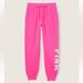 Pink Victoria's Secret Pants & Jumpsuits | (L) Unisex Victoria’s Secret Pink Everyday Lounge Relaxed Jogger | Color: Pink | Size: L