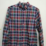 Ralph Lauren Shirts & Tops | Bnwt Ralph Lauren Boys Polo Shirt Long Sleeve Checkered Size Xl (18-20) | Color: Green/Red | Size: Xlb