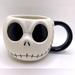 Disney Kitchen | Disneyland Paris Jack Skellington Nightmare Before Christmas 3d Head Shaped Mug | Color: Black/White | Size: Os