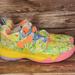 Adidas Shoes | Adidas Harden Vol 6 Multicolor/Tie Dye Men’s Size 14 Basketball Shoes Hq6096 | Color: Green/Yellow | Size: 14