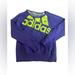 Adidas Sweaters | Adidas Women’s Crewneck Graphic Sweatshirt Medium | Color: Green/Purple | Size: M