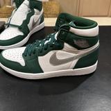 Nike Shoes | Air Jordan 1 Retro High Og | Color: Green/Silver | Size: 9