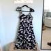 Urban Outfitters Dresses | Dark Navy Floral Dress | Color: Blue/White | Size: S