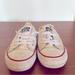 Converse Shoes | Converse Cream White Elastic Back Chuck Taylor Sneakers Women’s 7.5 | Color: Cream/White | Size: 7.5