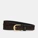 Coach Accessories | *Nwt* $79 Large Coach Classic Signature Leather Belt | Color: Black/Brown | Size: Large