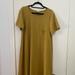 Lularoe Dresses | 2xl Carly Lularoe Dress | Color: Gold | Size: 2x