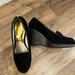 Michael Kors Shoes | Mk Black Suede Wedge Loafer Sz 8m -Euc | Color: Black | Size: 8