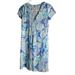 Lilly Pulitzer Dresses | Lilly Pulitzer Amina Cap Sleeve Dress Women Xxs Blue Haven Pop Up Into The Deep | Color: Blue | Size: Xxs