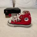 Converse Shoes | Infant Converse Chuck Taylor All Star High Top | Color: Red | Size: 4bb