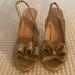 Kate Spade Shoes | Kate Spade Glitter Shoes | Color: Gold | Size: 8.5