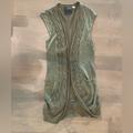 Anthropologie Jackets & Coats | Long Vest | Color: Green | Size: M