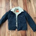 Levi's Jackets & Coats | Levis Fleece Denim Jacket Size Men’s Xs | Color: Blue/White | Size: S