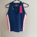 Lilly Pulitzer Tops | Lilly Pulitzer Active Power Stretch Too In Oyster Bay Navy | Color: Blue/Pink | Size: S