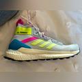 Adidas Shoes | Adidas Terrex Free Hiker Primeblue Hiking Boost Shoe Pink Blue Fy7336 Sz 8.5 | Color: Gray | Size: 8.5
