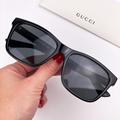 Gucci Accessories | Gucci Gg0746s Logo 001 Sunglasses Black Grey Anti-Reflective Square Unisex | Color: Black/Gray | Size: Os