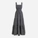 J. Crew Dresses | J. Crew Tiered Midi Dress With Convertible Straps In Dot | Color: Blue/White | Size: L