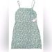 American Eagle Outfitters Dresses | American Eagle Spaghetti Strap Tie Back Floral Sundress Xs | Color: Blue/Green | Size: Xs