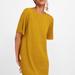Zara Dresses | Beautiful Zara Knit Yellow Gold Knit Short Sleeve. Nwot | Color: Gold/Yellow | Size: M