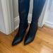 Nine West Shoes | Black Nine West Heeled Boots Size 7 | Color: Black | Size: 7